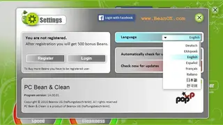 PC Bean & Clean screenshot