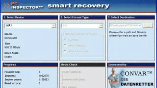 PC INSPECTOR File Recovery screenshot