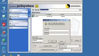 pcAnywhere screenshot
