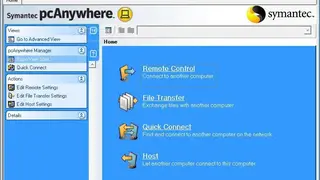 pcAnywhere screenshot