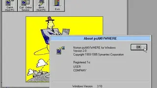 pcAnywhere screenshot