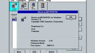 pcAnywhere screenshot