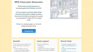 PCGen screenshot