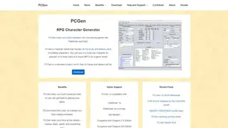 PCGen screenshot