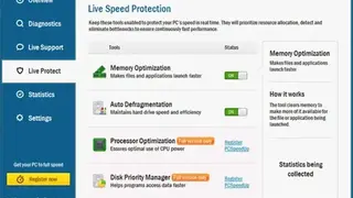 PCSpeedUp screenshot