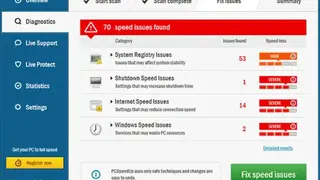 PCSpeedUp screenshot