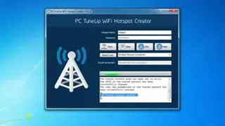 PCTuneUp WiFi Hotspot Creator screenshot