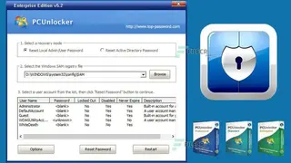 PCUnlocker screenshot