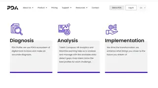 PDA (Personal Development Analysis) screenshot