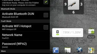 PdaNet screenshot
