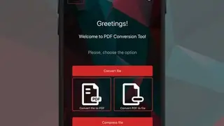 PDF Conversion Tool for IOS screenshot
