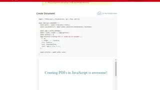 PDF-LIB screenshot