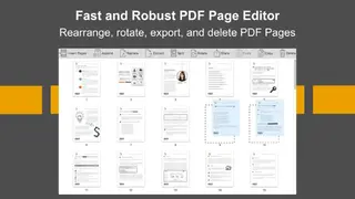 PDF Page Editor Pro Edition screenshot