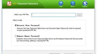 PDF Password Recovery screenshot