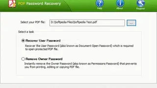 PDF Password Recovery screenshot