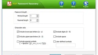PDF Password Recovery screenshot