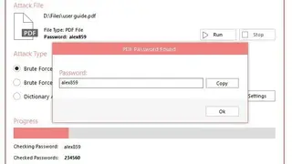 PDF Password Unlocker screenshot
