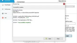 PDF Separator screenshot