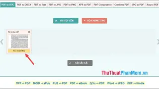PDF2DOC screenshot