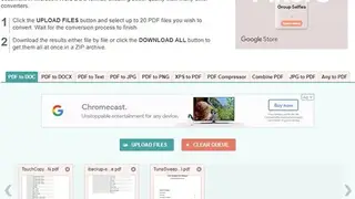 PDF2DOC screenshot