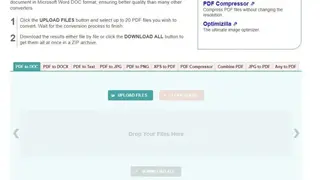 PDF2DOC screenshot