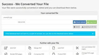 PDF2Go screenshot
