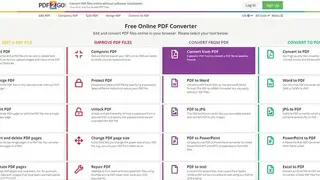 PDF2Go screenshot