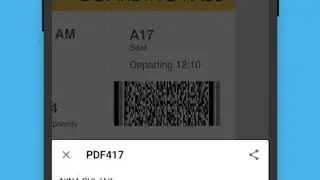 PDF417 Barcode Scanner screenshot