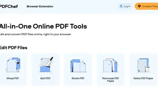 PDFChef Merge PDF screenshot