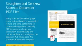 PdfDeskew screenshot