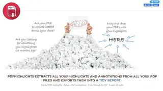 PdfHighlights screenshot