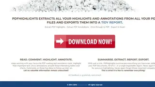 PdfHighlights screenshot