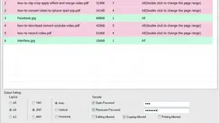 PDFMate Free PDF Merger screenshot