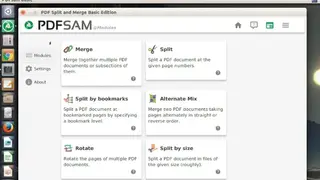 PDFsam Basic screenshot