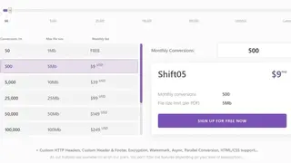 PDFShift screenshot