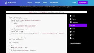 PDFSwitch screenshot