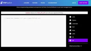 PDFSwitch screenshot