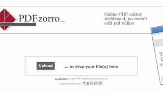 PDFzorro screenshot