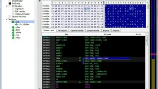 PE-bear screenshot