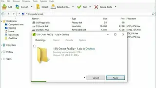 Pea Zip screenshot