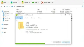 Pea Zip screenshot