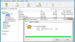 Pea Zip screenshot
