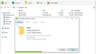 Pea Zip screenshot