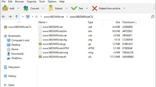 Pea Zip screenshot