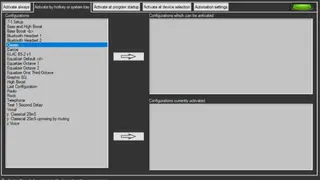 Peace Equalizer, interface for Equalizer APO screenshot