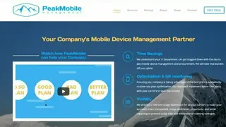 PeakMobile screenshot