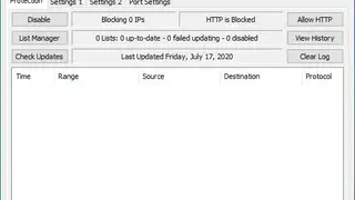 PeerBlock screenshot