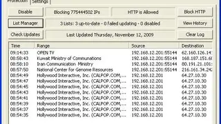 PeerBlock screenshot