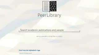 PeerLibrary screenshot