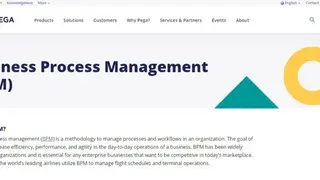 Pega BPM screenshot
